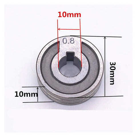 Heavy Duty Welding Wire Feeding Roller With V U K Grooves For 0.8 1.0 1.2mm Mig Torches Smooth Feed Shop Ready Part Built Tough For Fabrication Pros Wanting Zero Jam Action On Every Single Project
