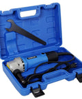 Powerful 500W Sheet Metal Nibbler Cuts 16 Gauge Steel Aluminum And Plastic At 2000 RPM With One Point Six Millimeter Capacity in case