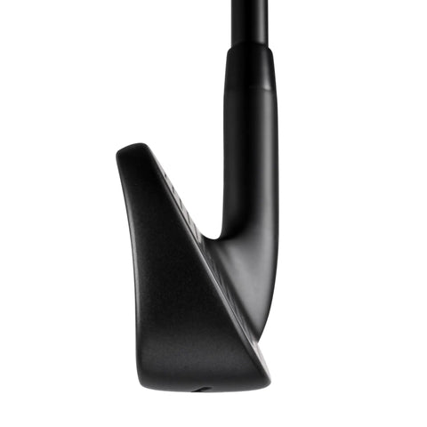 Close-up of 7 Iron Golf Club For Men Right Handed With Graphite Shaft, Forgiving Cavity Back Iron showing head design and graphite shaft
