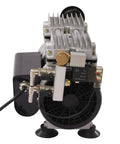 Three Quarter HP Pond Aeration Pump With Quiet Silencer, 1680 RPM, Delivers 85 Liters Per Minute Air Flow, front view