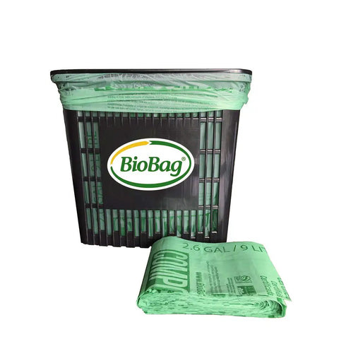 Heavy Duty Compostable Food Scrap Bags 100 Count Bpi Certified Biodegradable Kitchen Counter Liners Zero Hassle Home Compost Trash Slick Eco Friendly Pack With Tough Edges