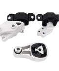 Built Tough Engine And Transmission Mount Kit Compatible With 2008 To 2015 Smart Cars For A Slick Fit And Ridiculously Smooth Rides, silver and black parts.
