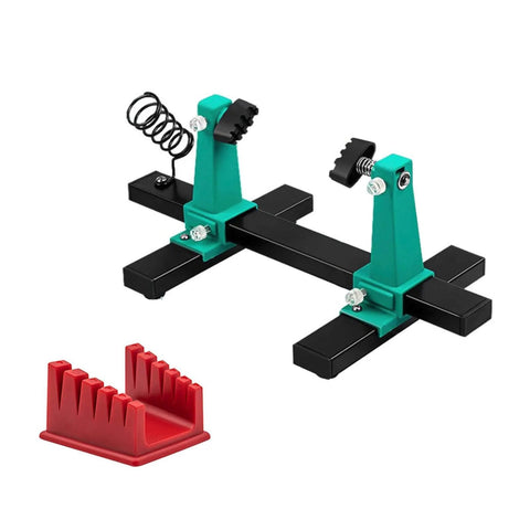 All In One Soldering Jig Kit For Electronics Assembly With Adjustable Fixing Fixture And Cable Clamp On Slip Base Rugged Yet Lightweight