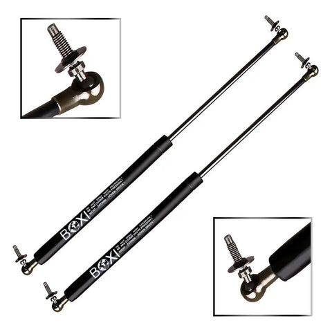 Premium Grade Matching Duo Of Rear Hatch Tailgate Liftgate Props For Dodge Durango 1998 To 2003 Gas Struts with fittings.