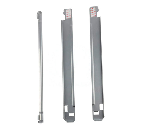 Ultra Durable KSTK1 Stacking Kit For LG 27 Inch Front Load Washers And Dryers, showing 3 brackets for installation