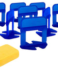 Pro One Sixteenth Inch Tile Leveling System Kit with Two Thousand Piece Spacers and Sponge for seamless ceramic tile installation