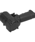 Mean Streak Half Inch Pneumatic Air Impact Wrench Packing Serious Heavy Duty Torque With Lightweight Ergonomic Feel And Smooth Variable Trigger side view showing grip and air valve.