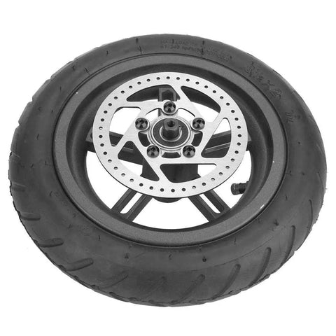 Beefy 9.8 Inch Pneumatic Rear Tire For Electric Scooter With Disc Brake Replacement Wheel Heavy Duty Cushioning