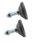 Two Pack Heavy Duty Threaded Leveling Feet Height Adjustable Foot Levelers For Furniture Anti Slip Scratch Resistant Easy Install