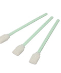 100 Pack 5.1 Inch Foam Cleaning Swabs For Solvent Inkjet Printers And Roland Optical Equipment With Open Cell Foam Heads And Plastic Shaft, Great For Precision Cleaning And Safe Maintenance.