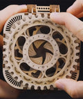 3D Wooden Puzzle Mechanical Treasure Box For Adults With Password Lock Mind Blowing Brain Teaser Toy Educational Gift For Ages 14 Plus Birthday Fun Great Gift Idea For Puzzle Lovers, close-up