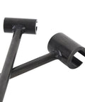 Double Head Steel Door Hinge Adjustment Wrench For Fire, Cleanroom And Security Doors in black heavy duty steel
