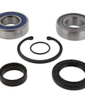 Plug And Play Lower Drive Shaft Kit With Heavy Duty Output Bearings And Seals For Polaris 340 Classic Edge Snowmobile components laid out.