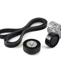 Fix Your Ride With Belt Tensioner For BMW N52 Engines E81 E82 E87 E88 E90 E91 E92 E93 X1 X3 X5 Replace 11287628650 1128753 Control Serpentine Belts Stop Slipping Reduce Vibration To Keep You Cruising Smoothly Down The Block In Style Right Now., black serpentine belt tensioner kit with pulley for BMW N52 engine