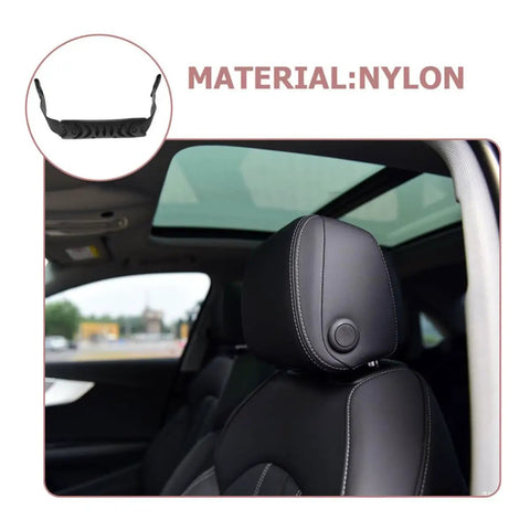 Top Shelf Black Nylon Backseat Grab Handles 4 Pack Universal Car Interior Safety Grips For Daily Drivers Keep Ya Locked In With Hella Secure Grip During Quick Turns And Cruises