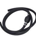 Hand Siphon Pump With Check Valve For Quick Fuel Transfer And Liquids Portable High Flow Siphon Tool For Cars Boats Lawn Equipment And Marine Use 10mm black hose with check valve
