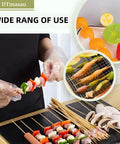 Wide use of Six Inch Bamboo Skewers Pack Of 200 For BBQ Grilling Kabobs Fruit Appetizers And Party Desserts 3mm Thick