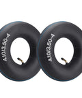 Heavy Duty 4 Inch Tire Inner Tubes 2 Pack With Bent Valve Stem For Wheelbarrows Lawn Mowers Hand Trucks Carts Trailers Dollies And More Fits 4 Inch Rims