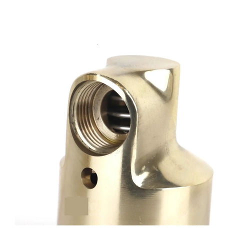 Water Universal Rotary Joint For High Temperature And High Pressure Cooling Systems, 360 Degree Swivel With No Leak And Smooth Bearings, Fast Beefy Response For High Speed Operation, HD50 Left Thread brass rotary joint close-up