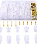 All In One 290Pcs 2.8mm Wire Connector Kit With 2 3 4 6 9 Pin Male And Female Plug Housings And Crimp Terminals For Must Have Car Motorcycle Boat Wiring Repair Do It Yourself Harness Replacement