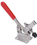 Side view of Beefy Quick Release Toggle Clamp Stainless Steel Hand Clamp With 227 Kg Clamping Force for welding projects.