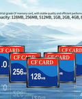 CF Memory Card 512MB Type I For Cameras And Digital Gear With High Performance Controller Built To Last And Broad Compatibility