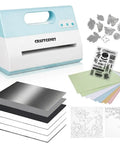 Electric Die Cutting Machine A4 With 9 Inch Automatic Embossing Starter Kit 110V 200W High Power Cutter For Card Making Scrapbooking DIY