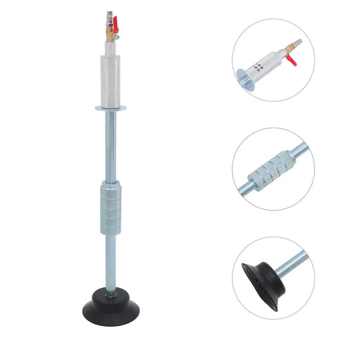 Slide Hammer Dent Puller Kit With Suction Cups For Auto Body Sheet Metal Repair Pro Grade Easy Car Dents Removal Tool For Hail Dings And Creases On Aluminum Or Steel Panels, with suction cup and hammer