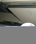 Close-up of floor mounting drawer slides, underfloor guides, durable steel, 500mm length for cabinets and cupboards, smooth glide hardware.