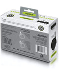 Slipstick office chair caster wheel replacement set of 5 in packaging showcasing easy installation instructions.