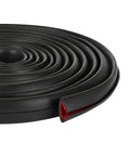 Coiled Flexible Rubber Edge Trim For Plywood Shelves 20 Ft Long Peel And Stick Edge Guard For Three Quarters Inch Edges