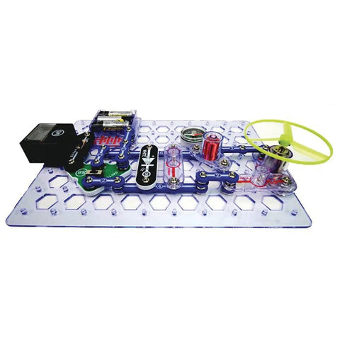 STEM Electronics Discovery Kit For Kids 8 Plus With 85 Hands On Projects Including Magnetism Circuits Motors Lamps Switches