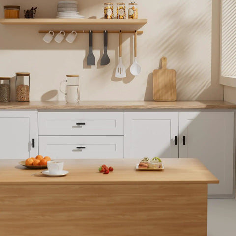 25 Pack Premium Matte Black Cabinet Knobs And Slick Drawer Pulls With 2 Inch Round Profile For Zero Hassle Kitchen Update Including All Mounting Hardware For Fast Swap on stylish modern kitchen cabinetry.