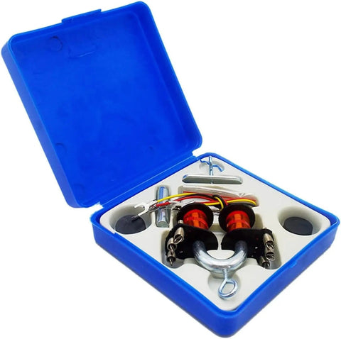 Electromagnet Experiment Kit For School Labs, Hands On Electromagnetism Model And Physics Education Box with coils and U-core.