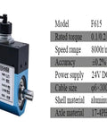 FA615-8000RPM Precision Torque Sensor 0.1 0.2 0.5 1 2 5 Nm Transducer For AC And DC Motors, shown with specifications and aluminum shell.