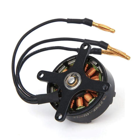 Beefy 2206 1450KV Brushless RC Motor, 20A Outrunner For Fixed Wing Airplanes with metal frame, A560 size shown