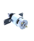 Top Shelf Oem Assembly Motor Replacement For Ryobi Power Tools Brings Straight Up Authentic Part 206470001 motor assembly side view