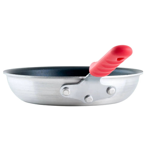 8 Inch Aluminum Fry Pan Nonstick Skillet With Cool Touch Handle, Contoured Edge For Even Heating, Commercial Grade 3003 Aluminum