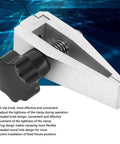 Push-Pull Force Fixture Clamp For Tensile Testing, 500N stainless steel with adjustable anti-slip knob