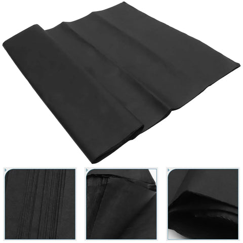 40 Sheets Flower Wrapping Paper For Bouquets And Gifts, lightweight black floral paper with cuttable design for DIY crafts