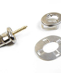Premium Nickel Plated Brass Curtain Fasteners With Five Eighths Inch Screw Studs for secure drape attachment.