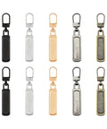 10 Pack Tiny Zipper Pull Replacements For Small Holes Detachable Sliders Fits Most Zippers For Bags Jackets Backpacks Boots