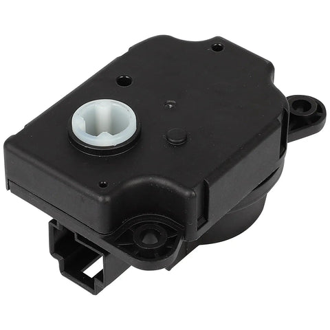 No Fuss Direct Fit HVAC Blend Door Actuator For Sweet Climate Control Swap Buick Encore 2013 To 2022 Chevy Spark Volt 2011 to 2016 Cadillac Elr Gx 2020 showing black ABS motor with 6 pin terminal.