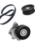 Upgrade Your Mercedes Benz With This Premium Belt Tensioner Idler Pulley Kit For W202 W203 W210 W211 Models To Stop Squeal And Keep Drive Smooth As Butter, black serpentine belt and pulley kit