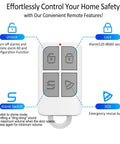 Remote control for Two Pack Window And Door Alarm Kit With Remote For Home Safety And Dementia Care, wireless door sensor.