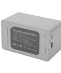 Drone Battery Charging Hub With Digital Display, 3 Port Fast Charge Station view with specifications label shown