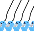 Inductive Proximity Sensor Switch No Normally Open NPN 4mm Detection Range DC 10-30V SN04-N 5 Pack in blue plastic housing