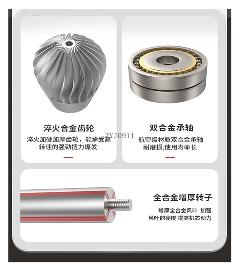 Heavy Duty Pneumatic Angle Grinder 4 Inch With Badass Air Power And Smooth Operation For Tight Spaces And Precision Work components.