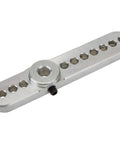 Carburetor Linkage Throttle Shaft Arm For Extended 0.282 Inch Shafts Stromberg 97 Style Ford Holley 94 Compatible Works With 3/16 Inch Heim Joints Smooth Reliable Operation For Hot Rods And Classic Cars, aluminum linkage arm