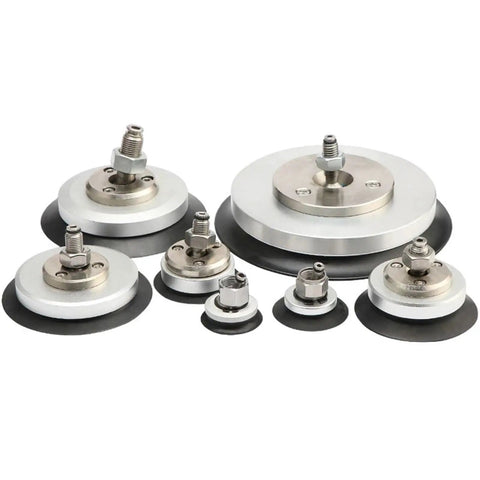 Puykb-120 Industrial Pneumatic Suction Cup Chuck With Durable Rubber Gripper For Precise Handling and Heavy-Duty Manipulator Automation Tasks, various sizes